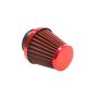 Rennluftfilter, universal, rot eloxiert IP14186 - 360° presentation Rennluftfilter, universal, rot eloxiert IP14186 - 360° presentation
