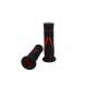 Lenkergriffe Motoflow, universell, versch. Farben, 2 St&uuml;ck rot FL.01.090RE - 360&deg; presentation