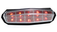 Feu arrière Motoflow chromé Feu arrière Motoflow chromé