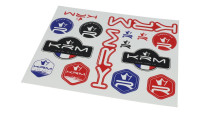 Le kit de stickers KRM Le kit de stickers KRM