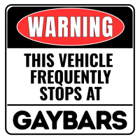 Autocollants pour bars gays Motoflow