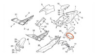 Vis de carénage Piaggio d'origine Vis de carénage Piaggio d'origine
