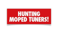 Autocollant « ... Hunting Moped Tuners »" Autocollant « ... Hunting Moped Tuners »"