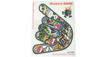 Autocollant Stickerbomb