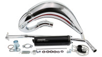 Système d'échappement Voca Chromed 50/70 cm³ Cross Système d'échappement Voca Chromed 50/70 cm³ Cross