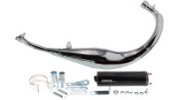 Système d'échappement Voca Chromed 50/70 cm³ Système d'échappement Voca Chromed 50/70 cm³