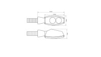 Kit de clignotants LED Motoflow Kit de clignotants LED Motoflow