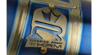 Collecteur d'échappement KRM en titane 70-80 cm³ Collecteur d'échappement KRM en titane 70-80 cm³