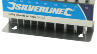 Jeu de clés en T TX Silverline Jeu de clés en T TX Silverline