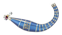 Collecteur d'&eacute;chappement KRM en titane 80-90 cm&sup3;