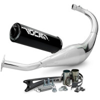 Système d'échappement Voca Chromed 50/70 cm³ Système d'échappement Voca Chromed 50/70 cm³