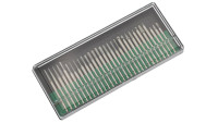 Jeu de meules sur tige diamant&eacute;es