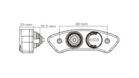 Cockpit de course Koso DB-EX02 Cockpit de course Koso DB-EX02