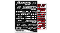 Lot d'autocollants Radical Racing Lot d'autocollants Radical Racing