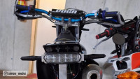 Feu arrière Motoflow chromé Feu arrière Motoflow chromé