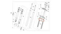 Joint torique pour fourche Piaggio d'origine Joint torique pour fourche Piaggio d'origine
