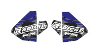 Décoration d'échappement Radical Racing « Stripes »" Décoration d'échappement Radical Racing « Stripes »"