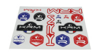 Le kit de stickers KRM Le kit de stickers KRM