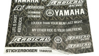 Lot d'autocollants Radical Racing Lot d'autocollants Radical Racing