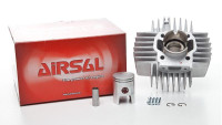 Kit cylindre Airsal 50 cm³ en aluminium Racing T6 Kit cylindre Airsal 50 cm³ en aluminium Racing T6