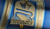 Collecteur d'&eacute;chappement KRM en titane 90-100 cm&sup3;