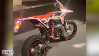 Système d'échappement Voca Chromed 50/70 cm³ Cross Système d'échappement Voca Chromed 50/70 cm³ Cross