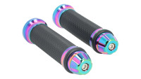 Poign&eacute;es de guidon Motoflow Color Bomb CNC