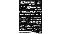Lot d'autocollants Radical Racing Lot d'autocollants Radical Racing
