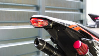 Montagebeispiel Derbi Senda Ohne Blinker & Kennzeichenhalter Montagebeispiel Derbi Senda Ohne Blinker & Kennzeichenhalter