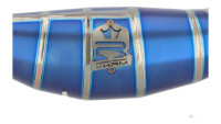 Collecteur d'&eacute;chappement KRM en titane 80-90 cm&sup3;