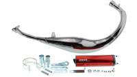 Système d'échappement Voca Chromed 50/70 cm³ Système d'échappement Voca Chromed 50/70 cm³