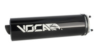 Système d'échappement Voca Chromed 50/70 cm³ Cross Système d'échappement Voca Chromed 50/70 cm³ Cross