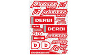 Lot d'autocollants Radical Racing Lot d'autocollants Radical Racing
