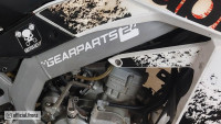 Autocollant de transfert Gearparts24 blanc Autocollant de transfert Gearparts24 blanc