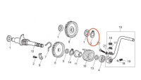 Circlip / circlip pour pignon de démarreur Piaggio d'origine Circlip / circlip pour pignon de démarreur Piaggio d'origine