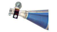 Collecteur d'&eacute;chappement KRM en titane 80-90 cm&sup3;