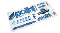 Lot d'autocollants Polini Lot d'autocollants Polini